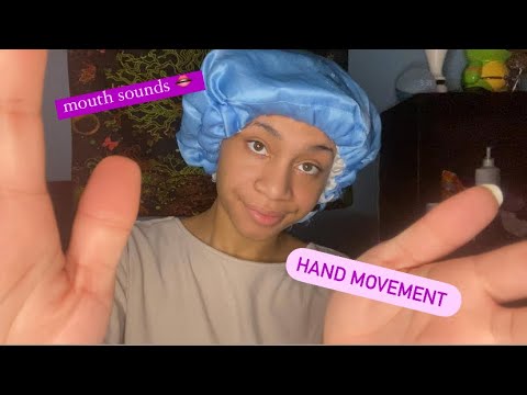 ASMR - Hand Movements & Unintelligible (Emrys)