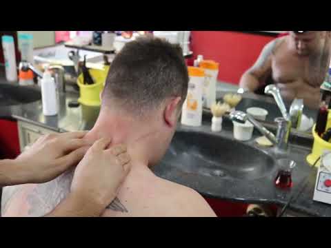ASMR TURKİSH BARBER MASSAGE HEAD NECK BACK AMR EAR FACE MASSAGE THERAPY