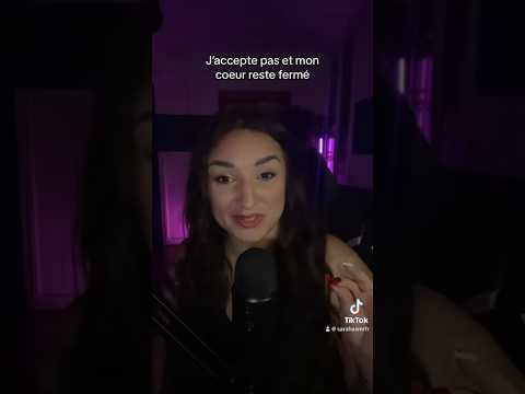 ASMR FRANÇAIS : J’ACCEPTE PAS 😰
