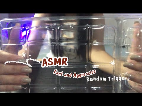 ASMR FAST AND AGGRESSIVE (Random Triggers) LOFI💤💤