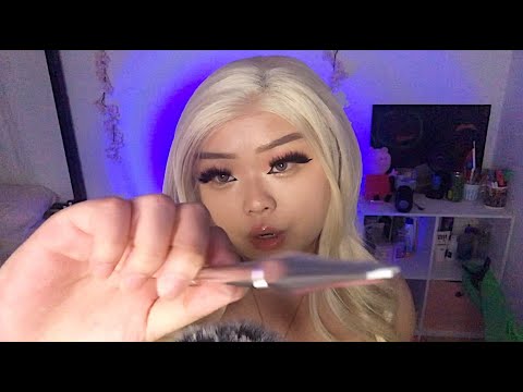 ASMR Repeating Lower Lash Line + Tracing  with Spoolie, Lash Serum, Eyebrow Pencil