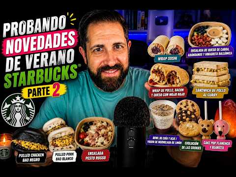 🍰 PROBANDO MÁS Productos de Verano de Starbucks | Parte 2