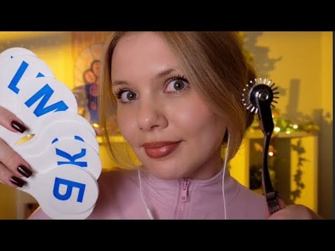 АСМР очень мурашечная проверка рефлексов ✨