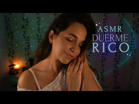 ASMR Para dormir rico y profundo acompañado de susurros bajitos