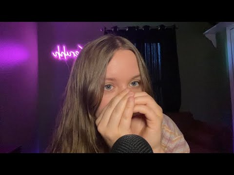 ASMR Fast Mouth Sounds and Visual Triggers