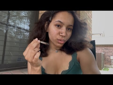 ASMR- Garden With me Outside! (random triggers to put you to sleep)