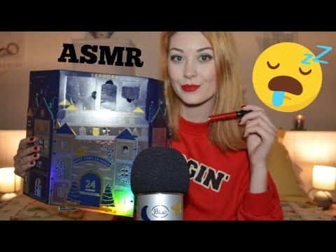 ASMR: MULTI DÉCLENCHEURS - Calendrier de l'avent Sephora 😴