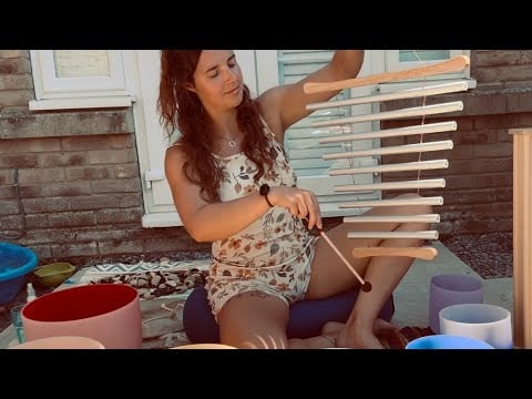 Sound bath for peace - let's release feelings of anxiety together 🫶