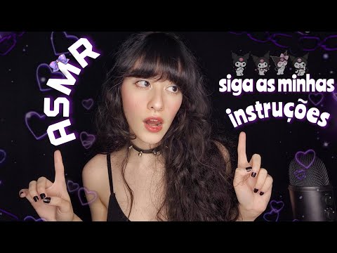 ASMR SIGA MINHAS INSTRUÇÕES e SUA INTUIÇÃO 🌀