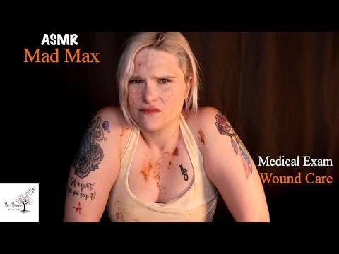 ASMR Medical Exam & Dressing Your Wounds