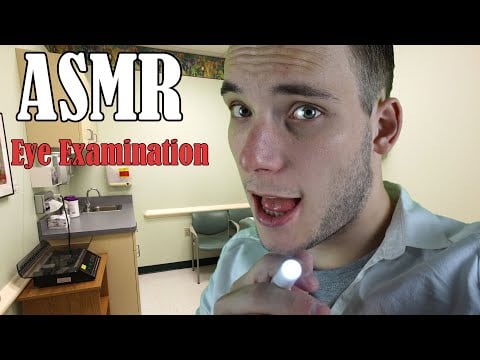 ASMR Roleplay | Full Medical Eye Exam (Soft spoken)