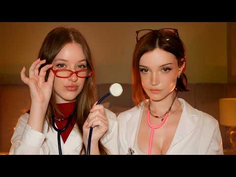 ASMR Doctors Check Your Stress Levels (ft. @DiddlyASMR)