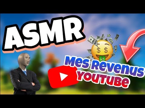 ASMR Français Mes REVENUS et STATISTIQUES YOUTUBE du mois de SEPTEMBRE 😴✨ (record)