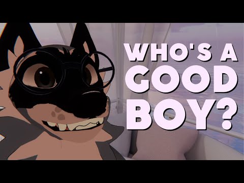 [Furry ASMR] Who's a Good Boy? (Pets, Kisses, Headpats, Cuddles, Heartbeat Sounds...)