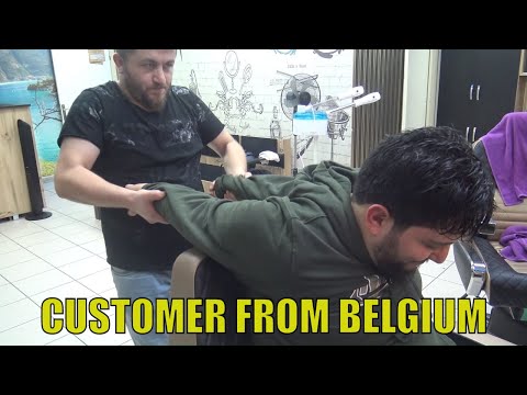 ASMR TURKISH BARBER MASSAGE = NECK CRACK = EAR CRACK = head,back,ear,arm,face,sleep,wire massage