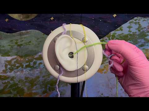 Pulling Different Types Of Thread Out Of Your Ears ASMR