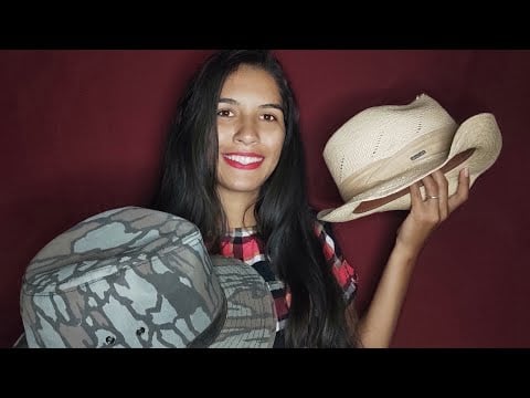 [ASMR ROLEPLAY] VENDEDORA DE CHAPÉUS MASCULINOS 👒