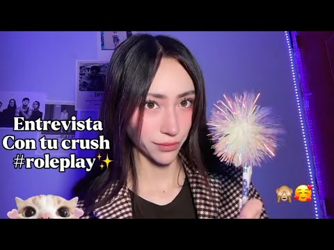 Entrevista laboral con tu crush de colegio✨😊por fin realidad-ROLEPLAY-ASMR😴