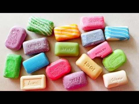 Soap catting/ Soap carving/ Резка мыла/ Asmr soap