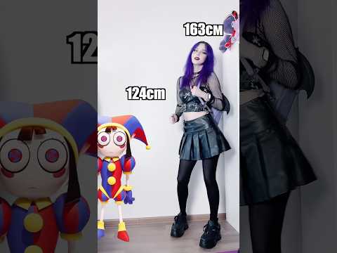 🎈 Digital Circus heights 🎪Jax #tadc #tadcedit #ragatha #digitalcircus #height #pomni #jax