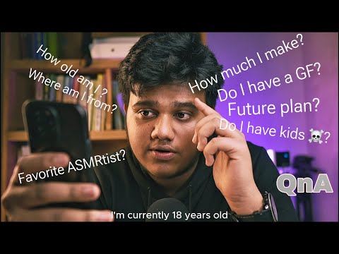 ASMR QnA 20k Special (Income Reveal?)