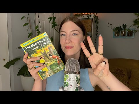 ASMR Sleepy Reading You To Sleep 📚 Nancy Drew Books CH 3 & 4