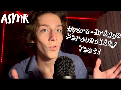 [ASMR] Taking the Myers-Briggs Personality Test!!