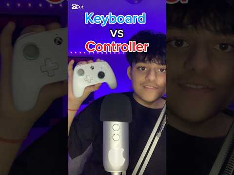 ASMR Keyboard vs Controller #asmr #asmrkeyboard