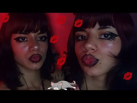 HOJE você vai DORMIR cheio de beijinhos - ASMR | te enchendo de BEIJINHOS até você MIMIR
