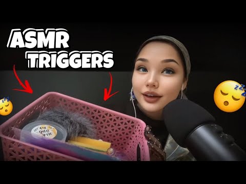 Asmr. Uhlash uchun turli triggerlar