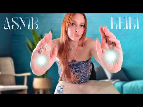 Release Trauma | Reiki ASMR Bed POV Healing with Delta Waves | audio sensory meridian response