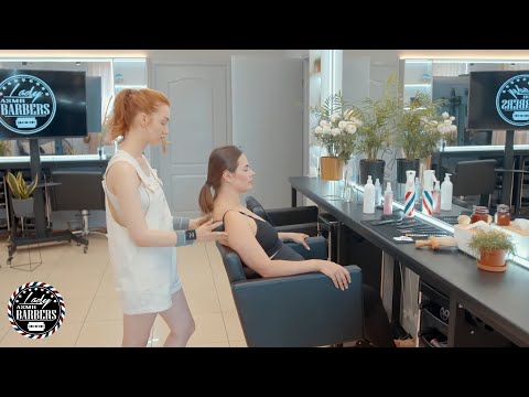 Peaceful ASMR Head Massage by Barber Lady Angelica for Curvy Girls