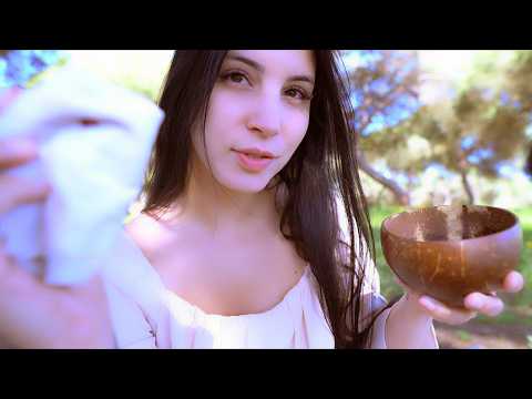 ASMR Curandera CUIDA DE TI en el bosque ❤️ (Roleplay)