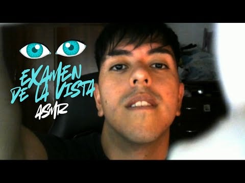 Pequeño examen de la vista ASMR