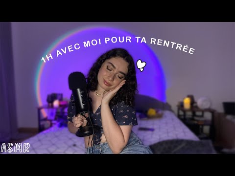 🌙 ASMR FRANÇAIS : ON PASSE LA SOIRÉE ENSEMBLE AVANT TA RENTRÉE 💕(je suis là pour toi...) #asmr