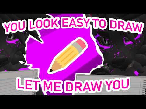 [FURRY ASMR] You look easy to draw 📝🐕
