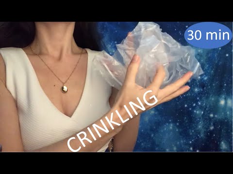 ASMR CRINKLING ✨ 30 minutes ✨