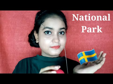 ASMR Whispering Beautiful National Park Names Trigger in Sweden