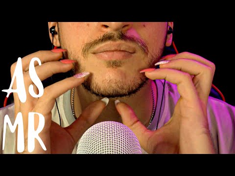 ASMR SCRATCHING with NAILS (muy relajante, cosquilloso, suave)!!!😴 😴 😴