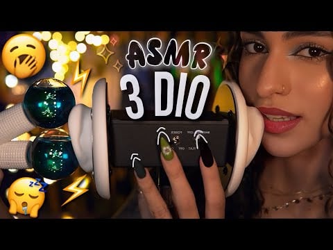 ASMR 3 Dio 🎧 Sussurros Orelha a Orelha + Gatilhos Relaxantes