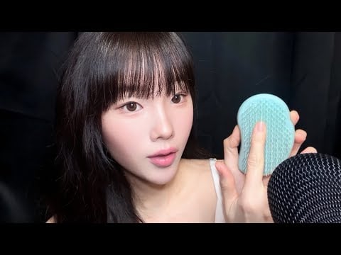 💆🏻‍♀️ 머리 빗기 ASMR | Intensive Hair Brushing | Deep Tingles | Sleep Aid | No Talking Real Sound