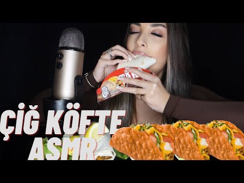 DORİTOSLU ÇİĞ KÖFTE TACO ASMR | TÜRKÇE ASMR | MUKBANG