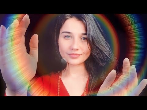 ASMR 3 HORAS: LIMPANDO NEGATIVIDADE COM A RODA DO ARCO-ÍRIS 🌈 MEDITAÇÃO SUAVE PARA DORMIR E RELAXAR