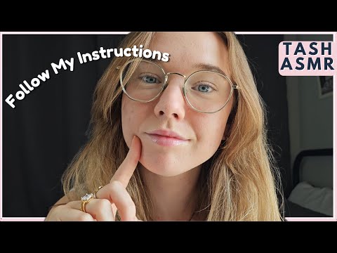 ASMR FAST Follow my instructions (Testing you) Personal attention triggers