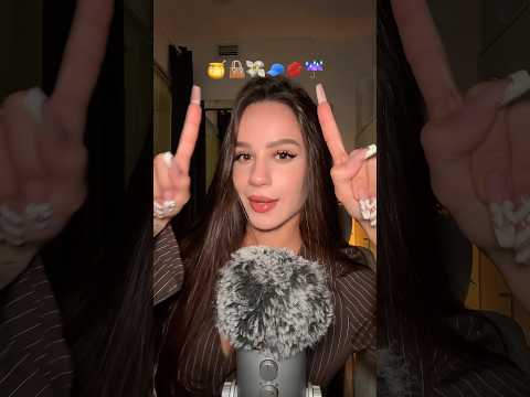 ASMR EMOJI CHALLENGE! W my favourite bag by Vonto Dubai 😍❤️✨ #asmr #asmrsounds
