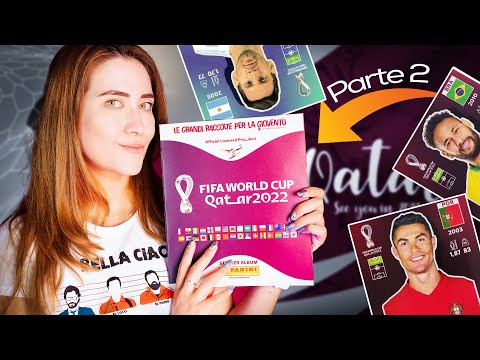 Asmr para DORMIR llenando el ÁLBUM del MUNDIAL QATAR 2022 pt. 2 | ASMR Español | Asmr with Sasha
