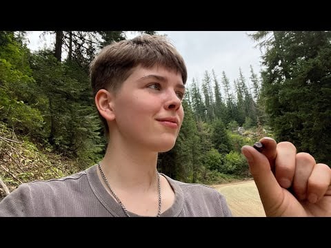 ASMR | Forage in the Forest With Me !! 🍃 🌲 🫐 