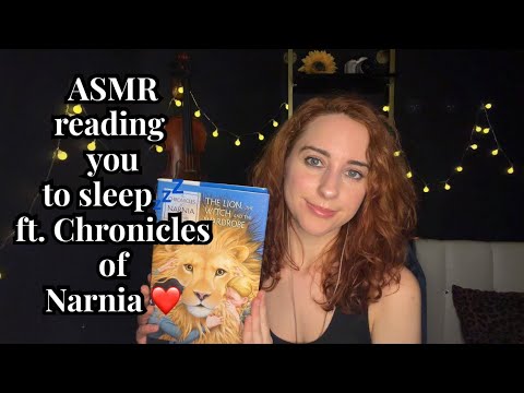 ASMR Reading you to sleep w/ C.S. Lewis Chronicles of Narnia🩷