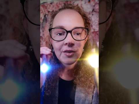 ASMR Relaxing Eye Exam 🤓 Light Triggers for Deep Sleep #shorts
