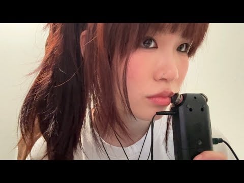 ASMR Intense Mouth Sounds ONLY // tascam no talking